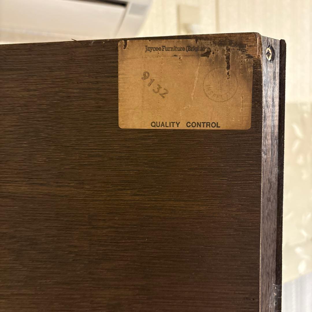 英国製ジェイシーファニチャー製アンティーク家具飾り棚コーナー