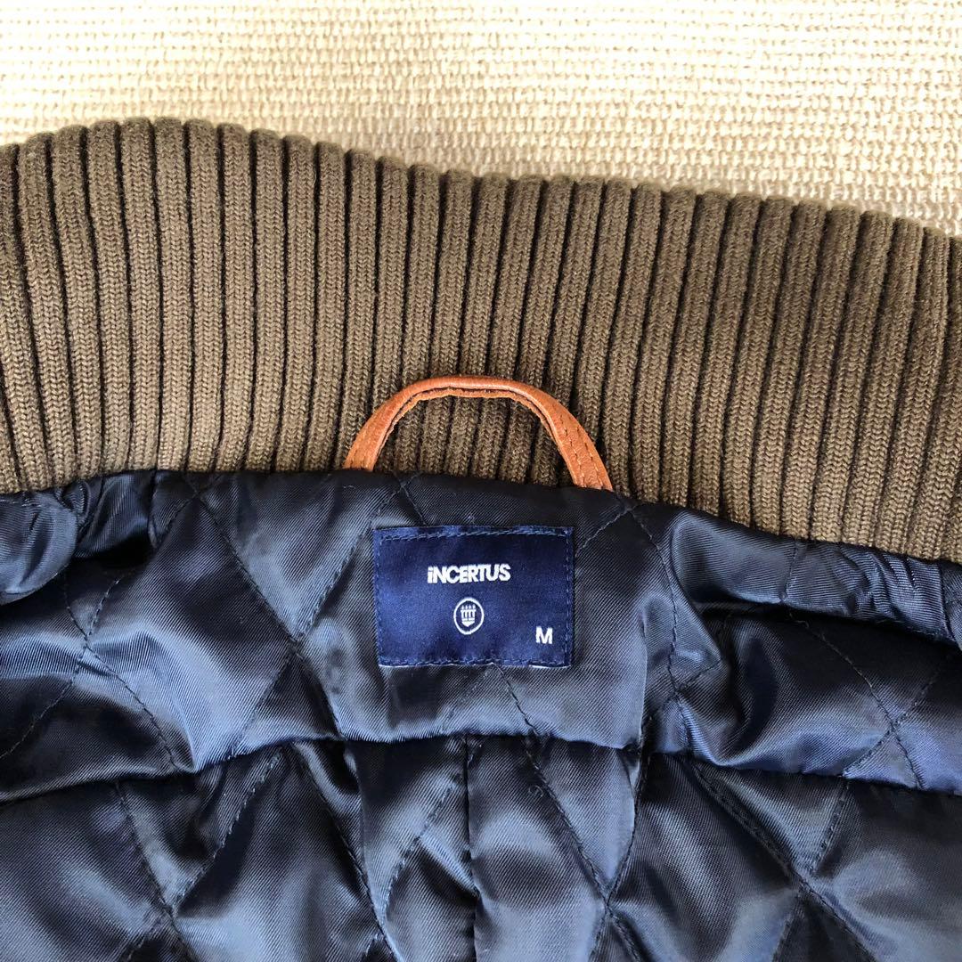 iNCERTUS UNITED ARROWS 牛革 レザージャケット ブルゾン - メルカリ
