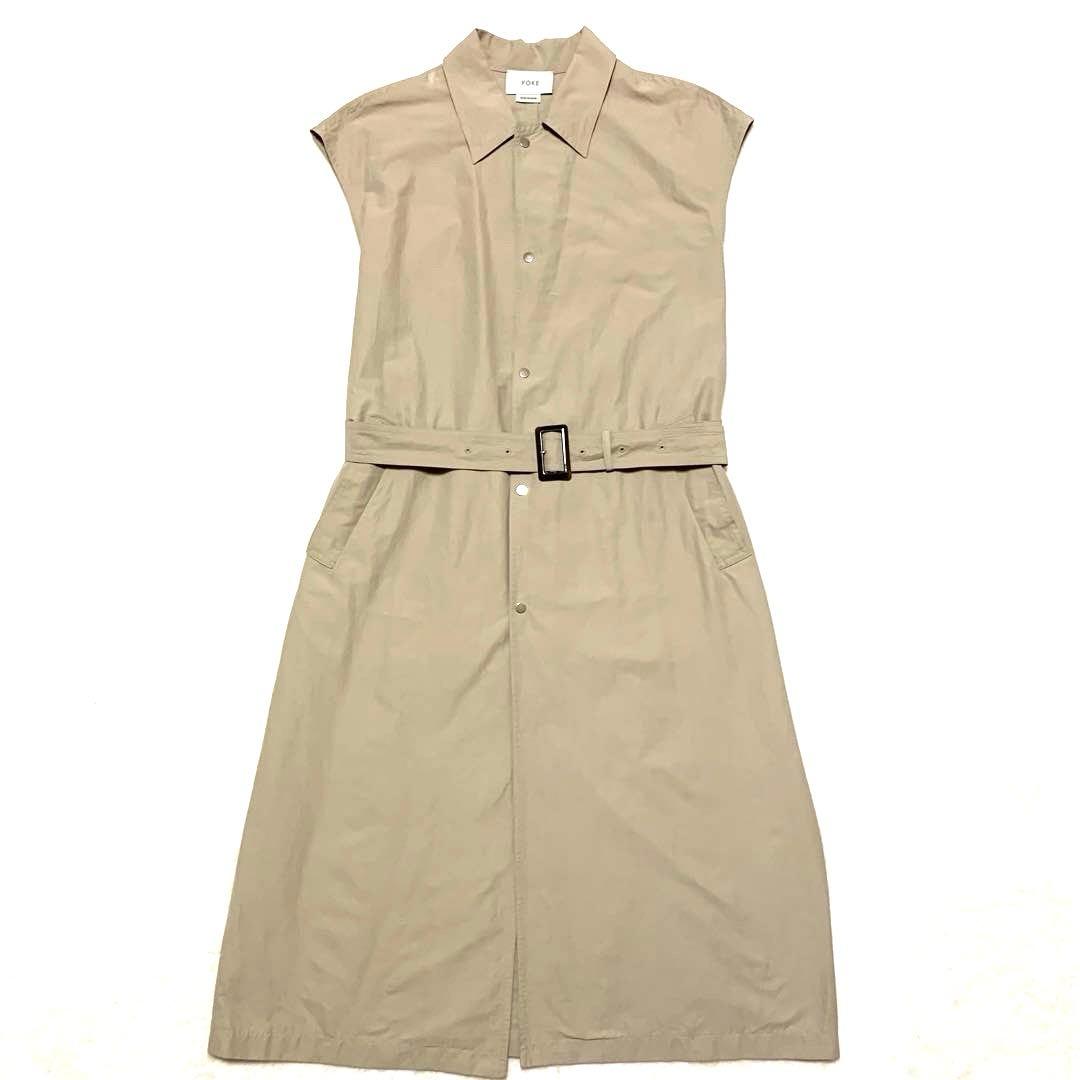 ✨良品✨YOKE DETACHABLE DUSTER COAT BEIGE M