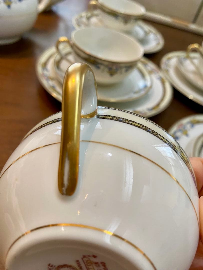 オールドノリタケ　AMISTON ティーセット