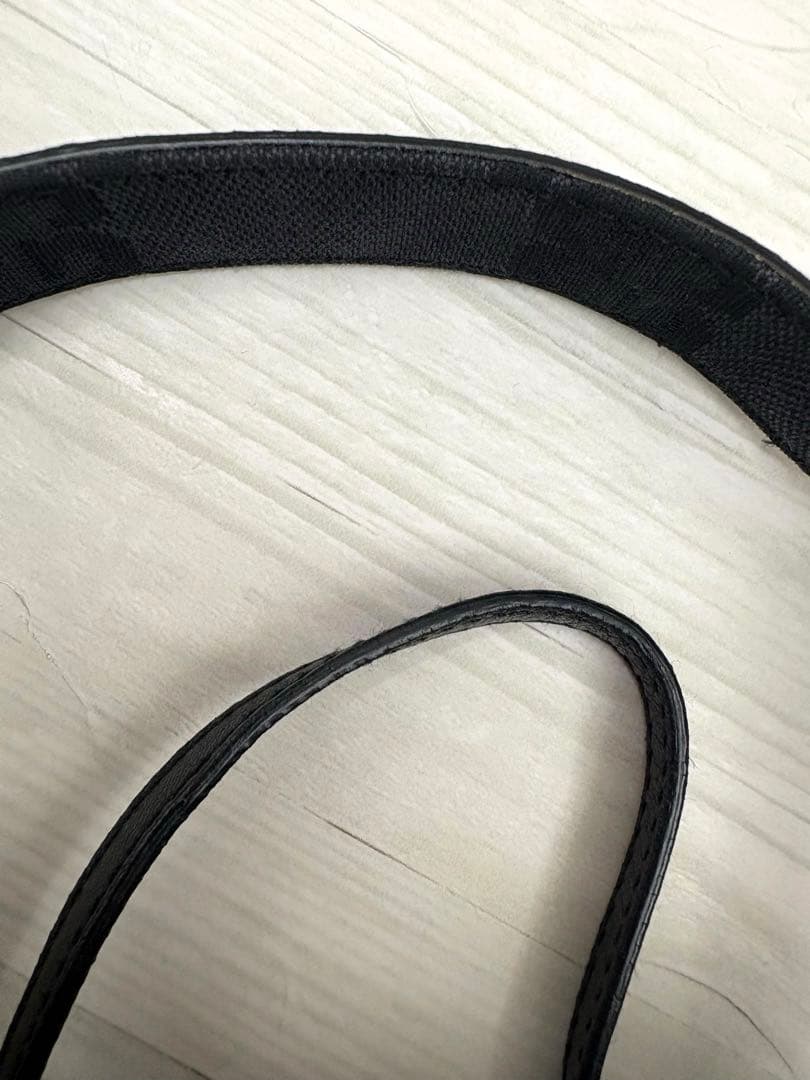 【美品】GUCCI グッチ　リュック　バックパック　GGロゴ　キャンバス　レザー