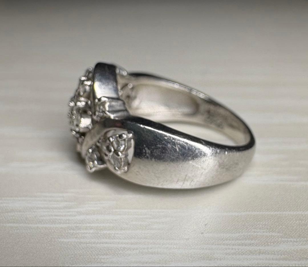 【最高級】Pt900 ダイヤモンド 0.50ct リング プラチナ 11号