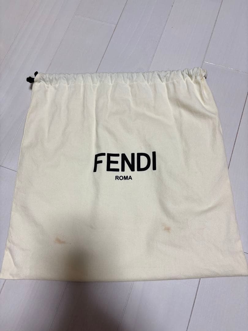 【美品】FENDI フェンディ モンスター バックパック リュックサック 赤