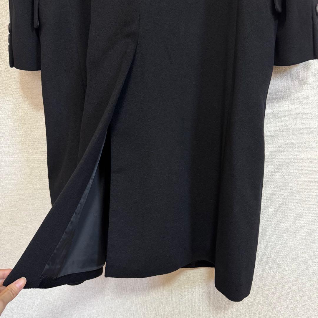 ★ヨウジヤマモト★カシミヤ★ステンカラーコート★フード取外し可能◎2way★