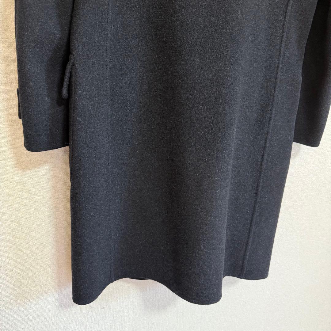 ★ヨウジヤマモト★カシミヤ★ステンカラーコート★フード取外し可能◎2way★