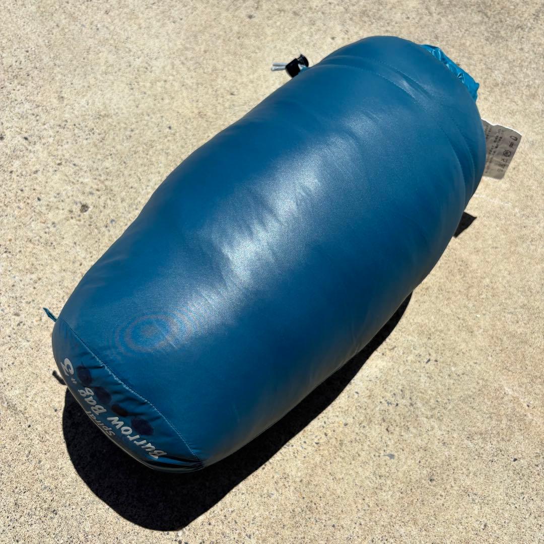 モンベル　mont-bell スパイラル バロウバッグ #3 寝袋　シュラフ