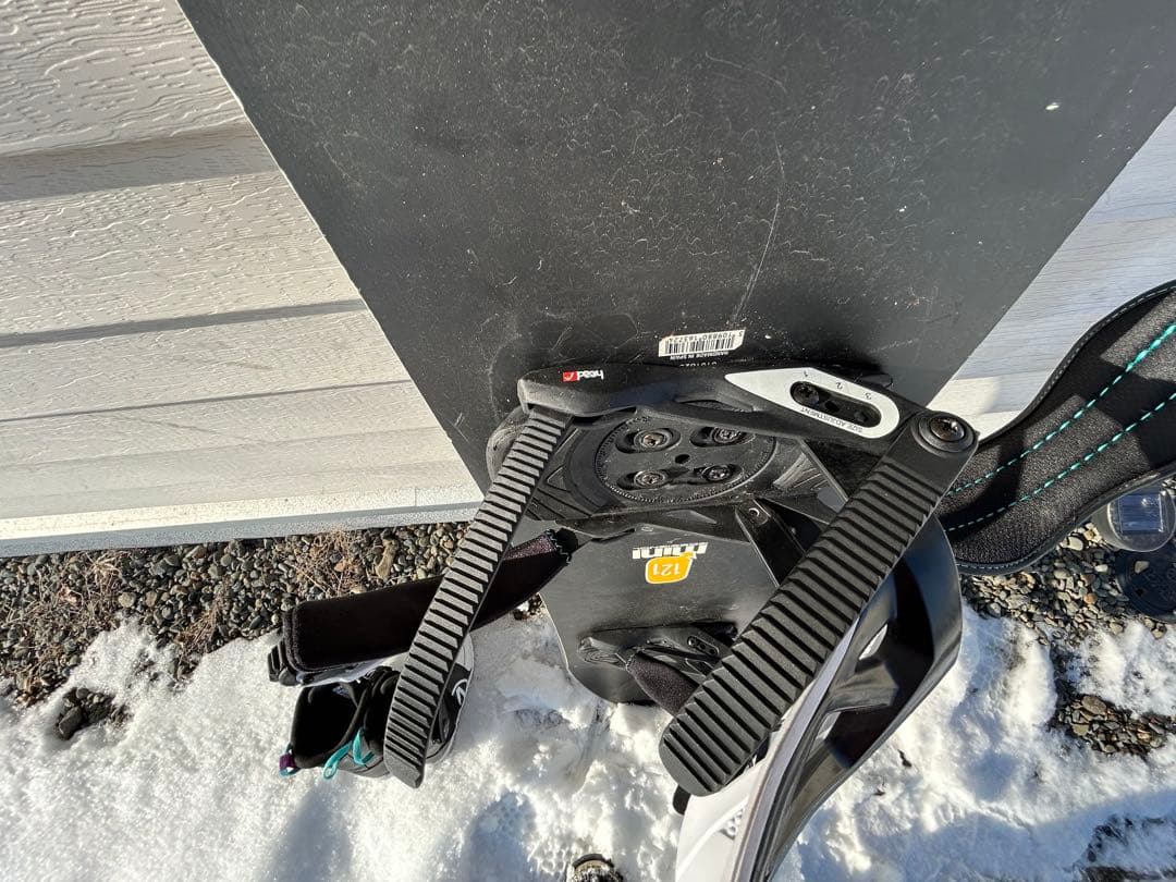 Mini 606スノーボード サイズ120センチブーツ付きセットビンディング子供