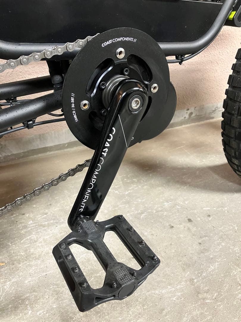 【美品】COAST CYCLES BUZZRAW X ブラック