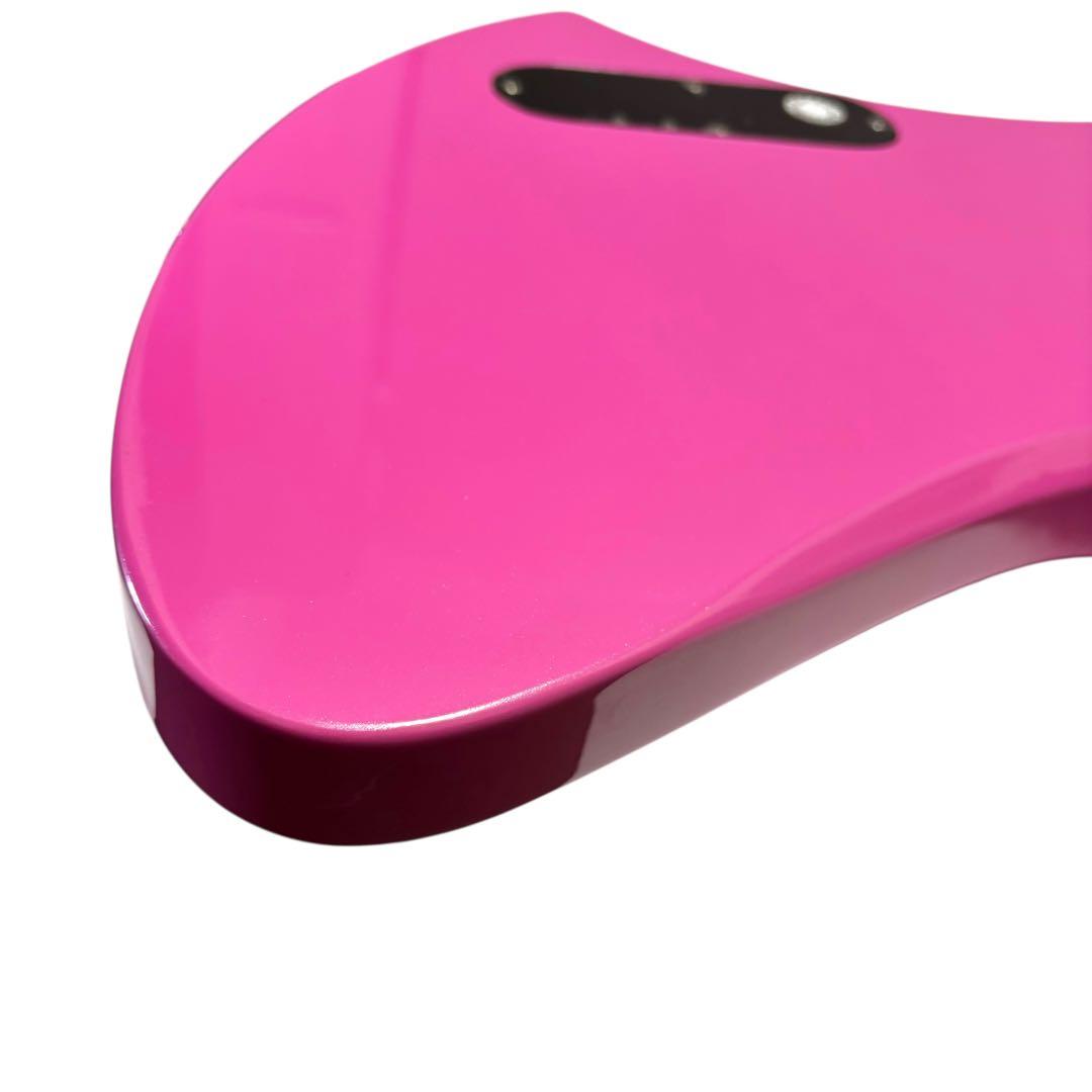 【良品】Chatting Bird エレキギター モッキンバードタイプ ピンク