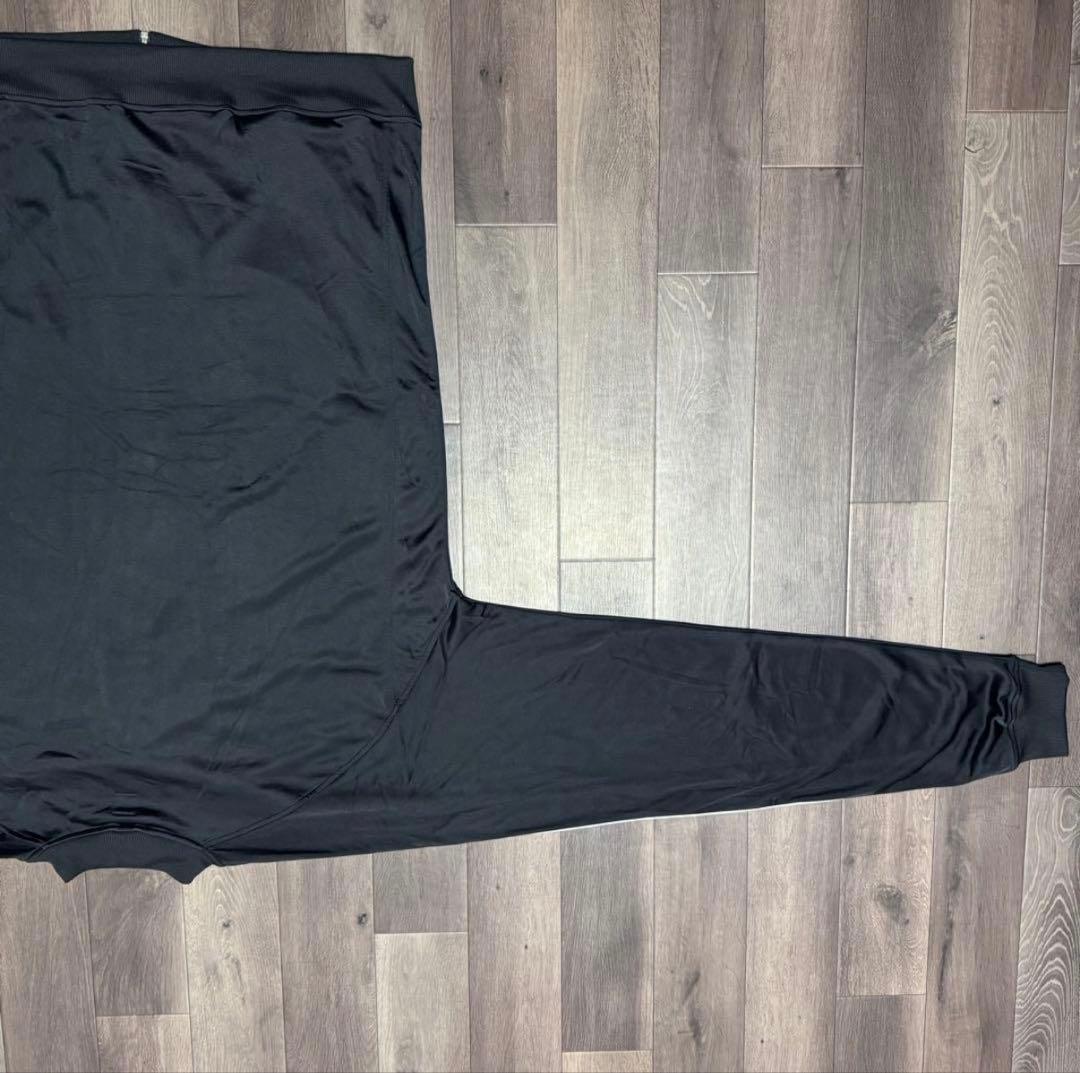 adidas 00s オーバーサイズトラックトップ ブラック y2k ジャージ