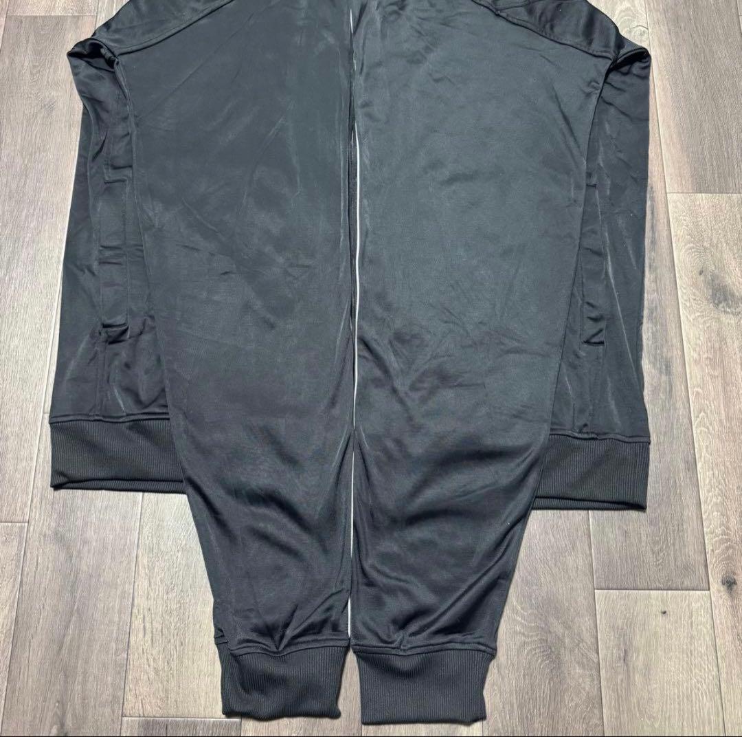 adidas 00s オーバーサイズトラックトップ ブラック y2k ジャージ