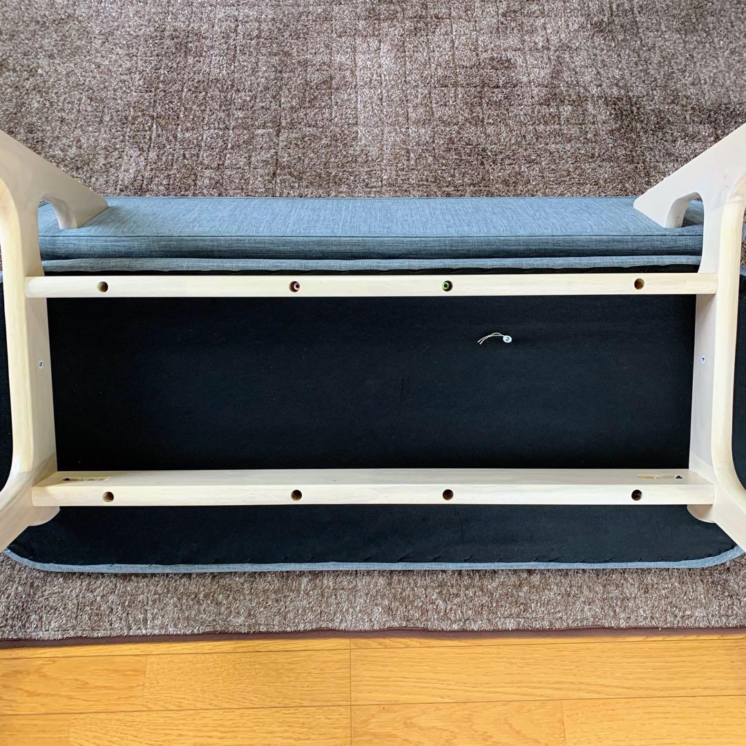 人気　ニトリ　リラックスワイド　傷・汚れに強いリビングダイニング2人掛けチェア