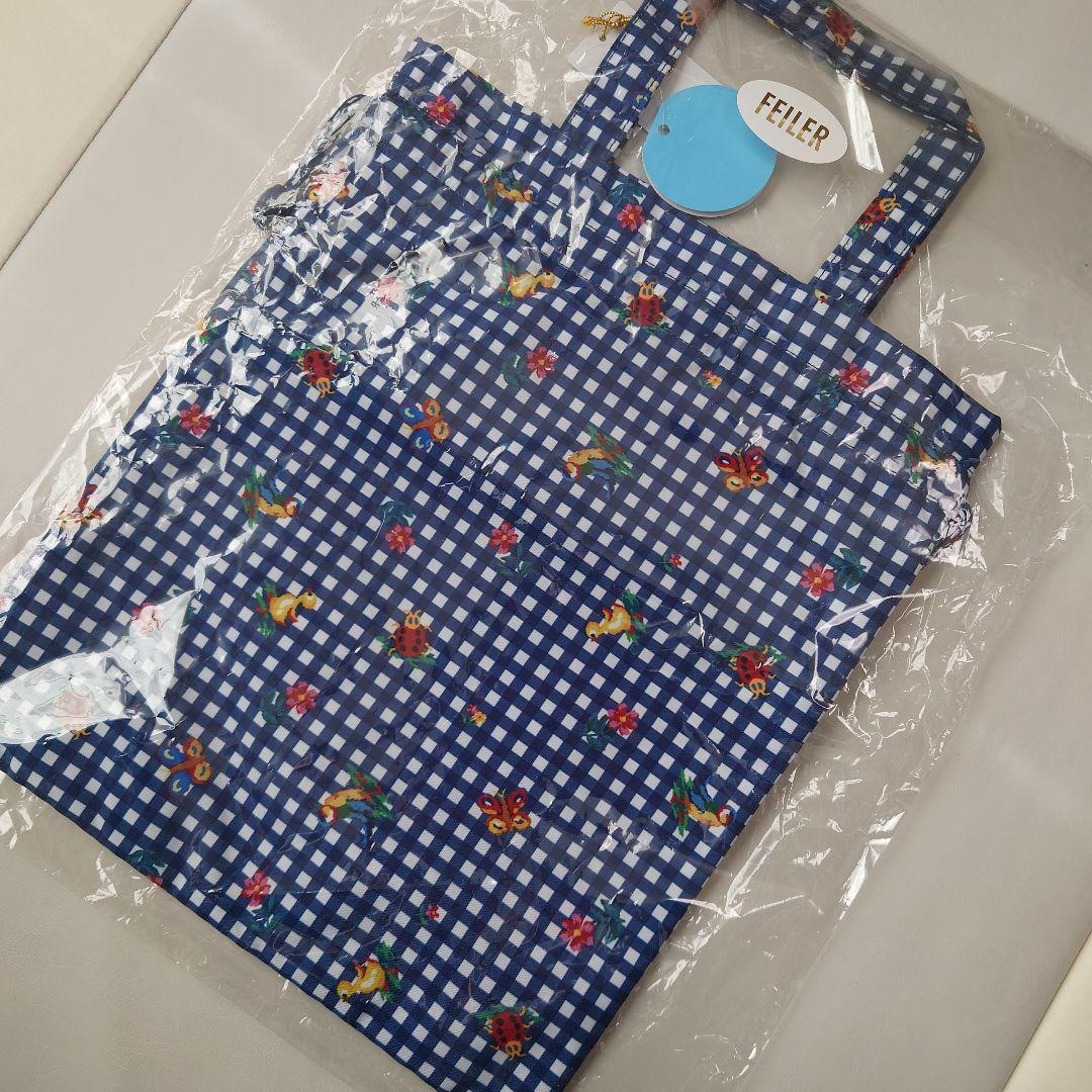 学校フェイラー　手付き巾着　ギンガムチェックハイジ