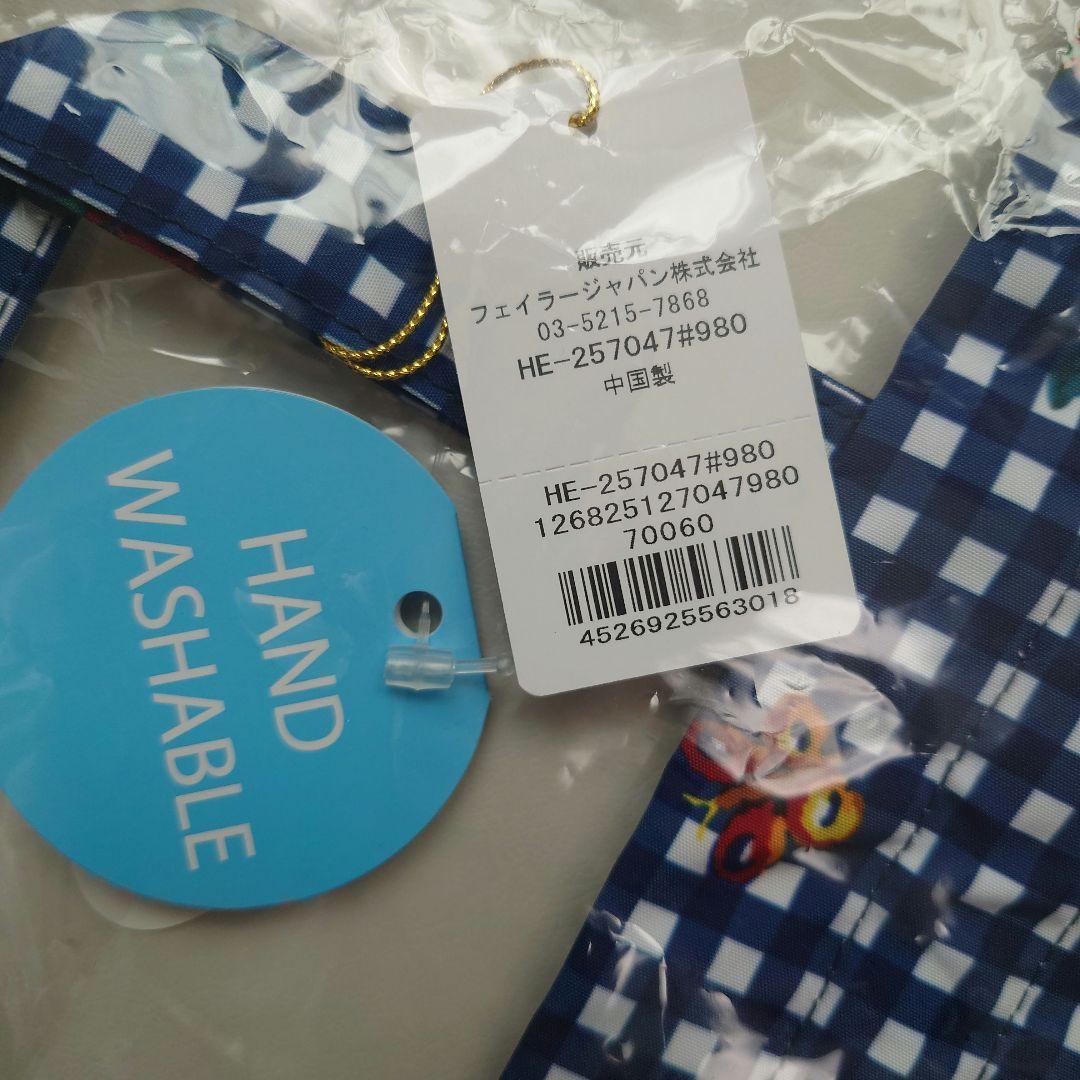 学校フェイラー　手付き巾着　ギンガムチェックハイジ