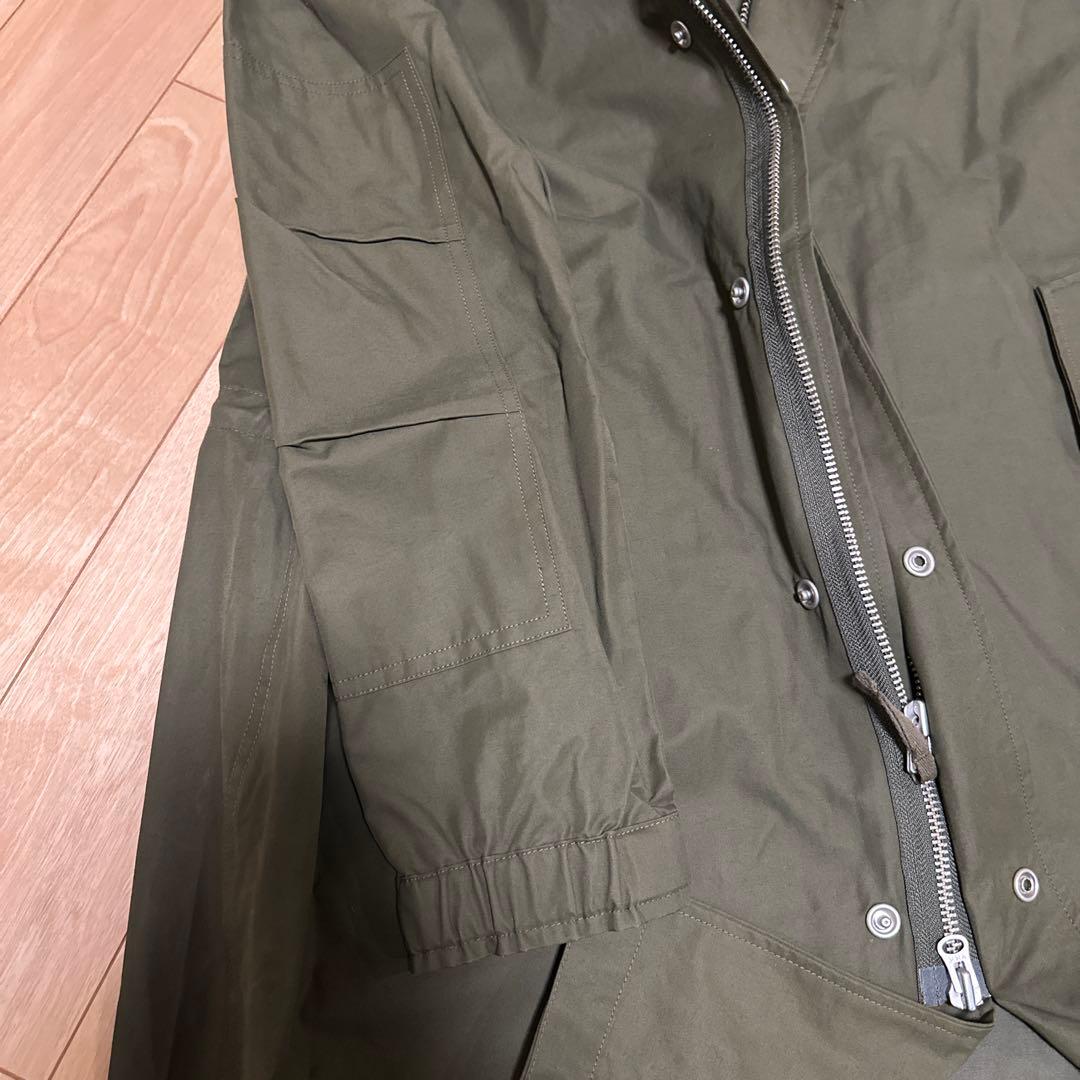 と太郎様【美品】FRED PERRY フード付きモッズコートM オーバーサイズ