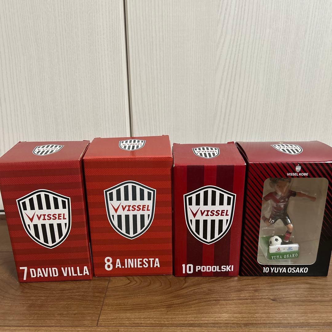 ヴィッセル神戸 ボブルヘッド イニエスタ ポドルスキ ビジャ 大迫