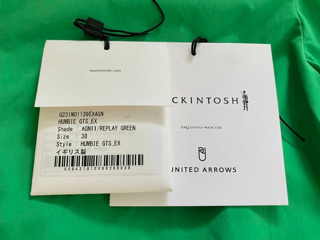 MACKINTOSH HUMBIE 38 ステンカラーコート