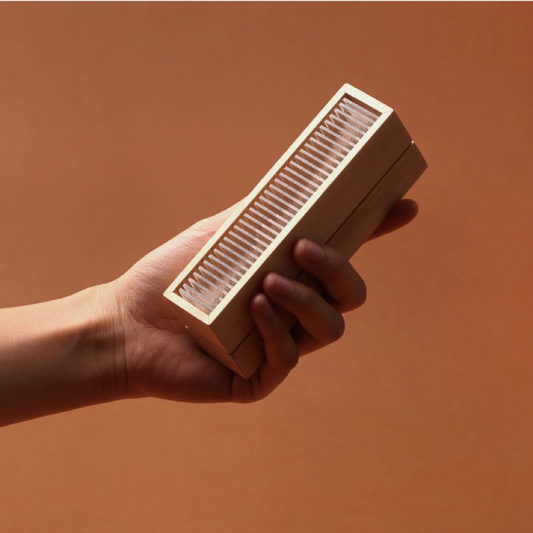 インセンスホルダー  お香立て お香 老山白檀 携帯型 ナチュラル S116