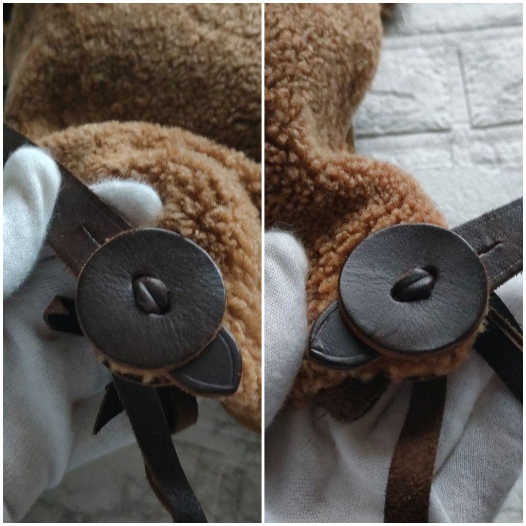 【さぼさぼ】IL BISONTE　イル ビゾンテ　リアルムートン　リュック