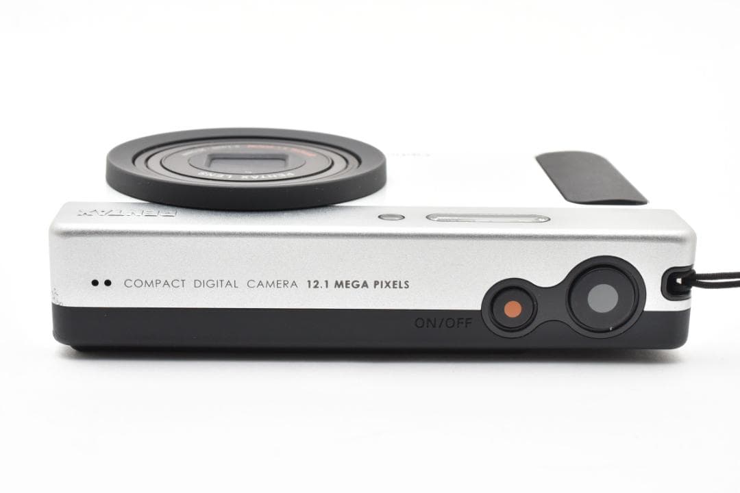 新品級　PENTAX Optio H90 ホワイトシルバー 箱 説明書 M697