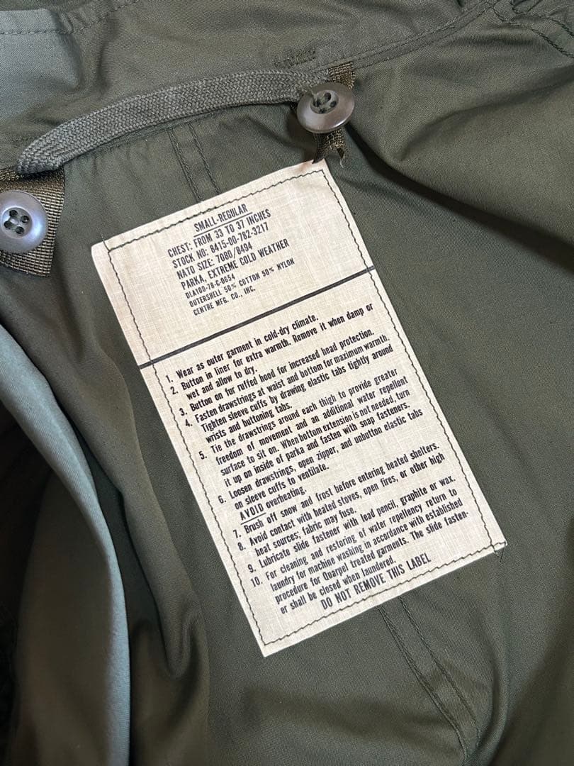 M-65 フィッシュテールパーカー フルセット（モッズコート）