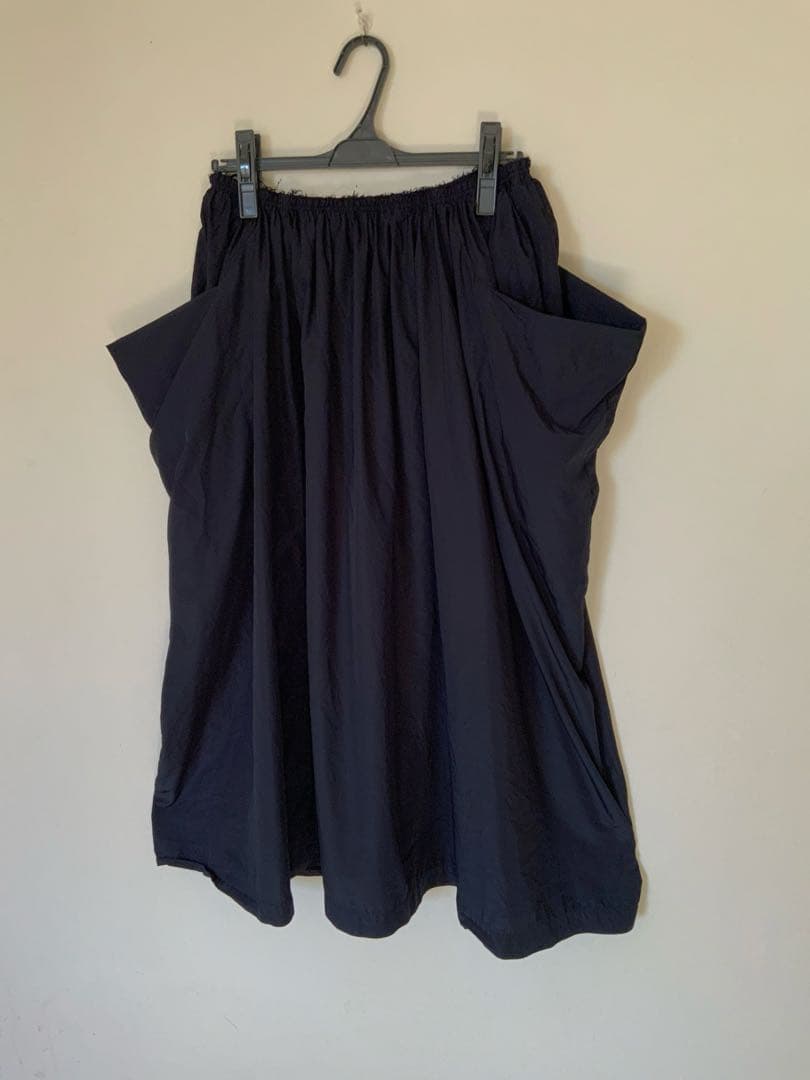 《美品》コムデギャルソン コムコム ポリエステル　フレアスカート