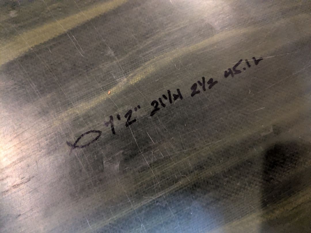 フィン付ミッドレングスCHANNELS SPEED QUONG7'2