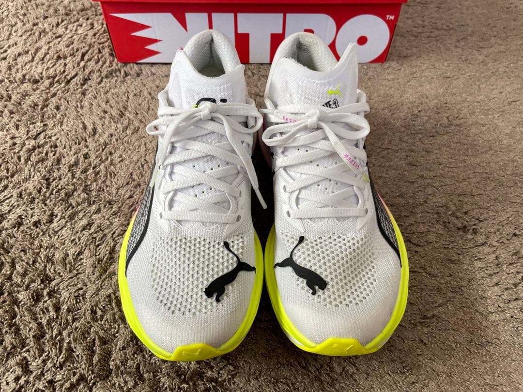 プーマ　ディヴィエイト ニトロ 3 Ekiden Glow 26.0cm