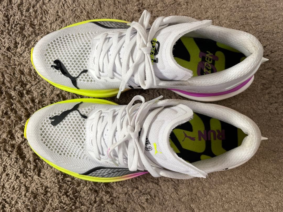 プーマ　ディヴィエイト ニトロ 3 Ekiden Glow 26.0cm