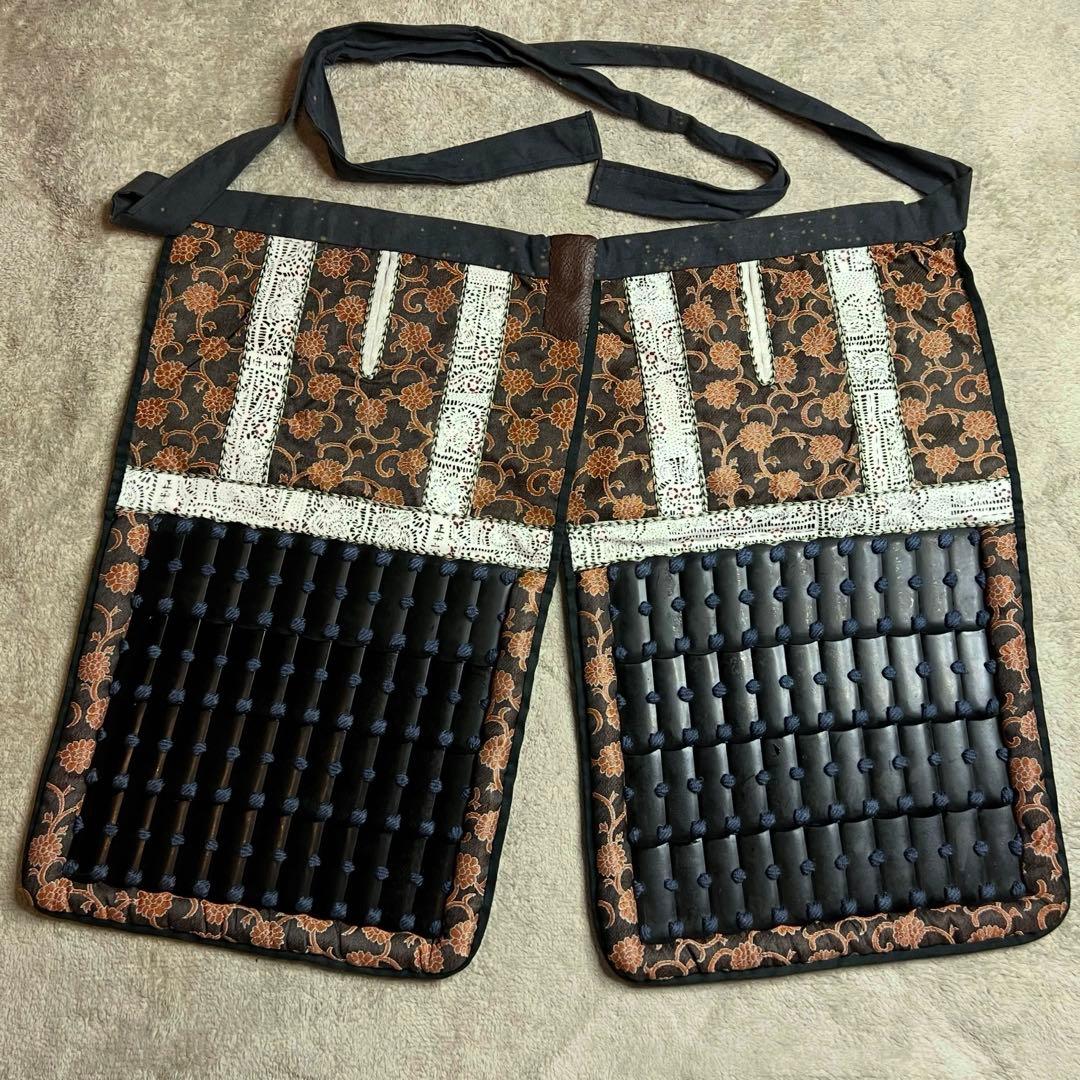 新品同様、美品！『光忍』丸武工房製【鎧•甲冑】紺糸威 黒胴 当世具足　甲冑 一式