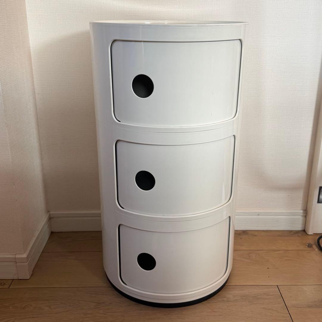 Kartell コンポニビリ 3段 ホワイト イタリア製 正規品 コンポニビリ3｜Kartell｜カルテルオフィシャルサイト｜イタリア製