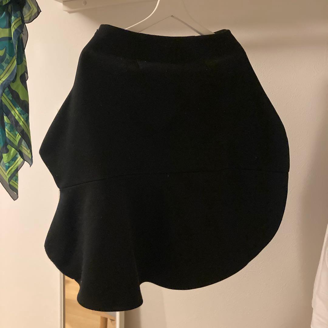 スカート nagonstans knee length curve skirt