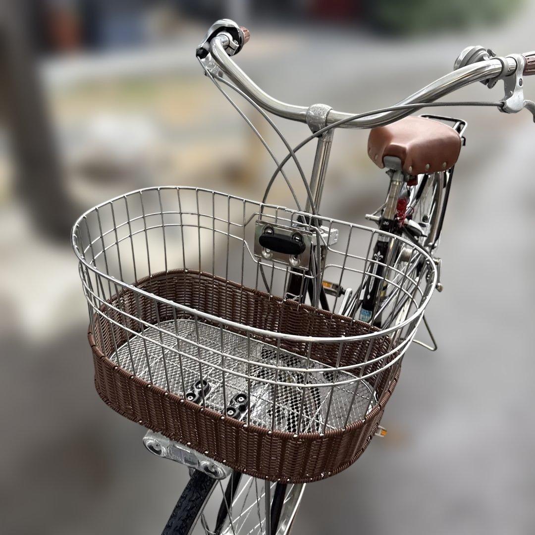 し*ん様 購入できます！シティサイクル ブラウンバスケット付き