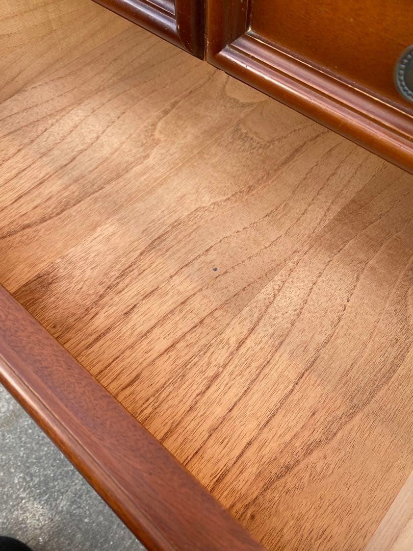 木製チェスト　サイドチェスト　引き出し　キャビネット　英国風