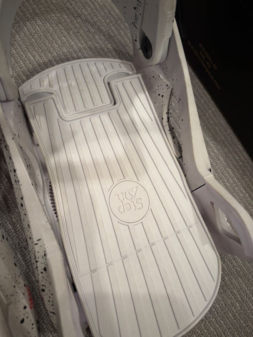 Burton STEP ON レディース　M ブラック&ホワイト