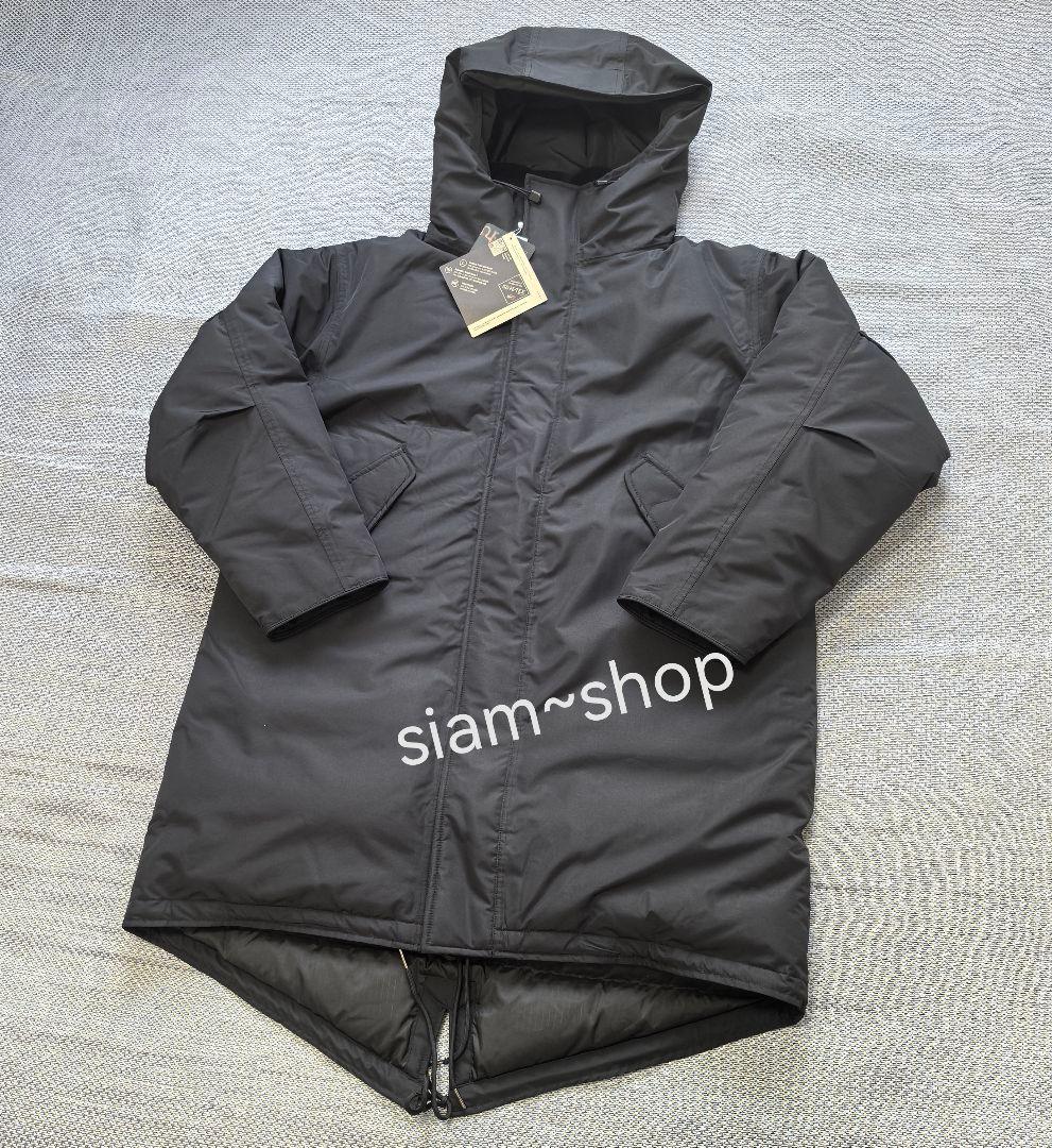 nanamica ナナミカ GORE-TEX ロングダウンコート BLACK L