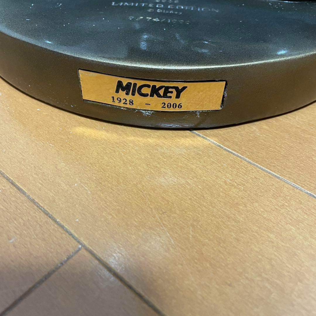 2006年限定品】アニバーサリーミッキー極大ブロンズ像1000体限定品