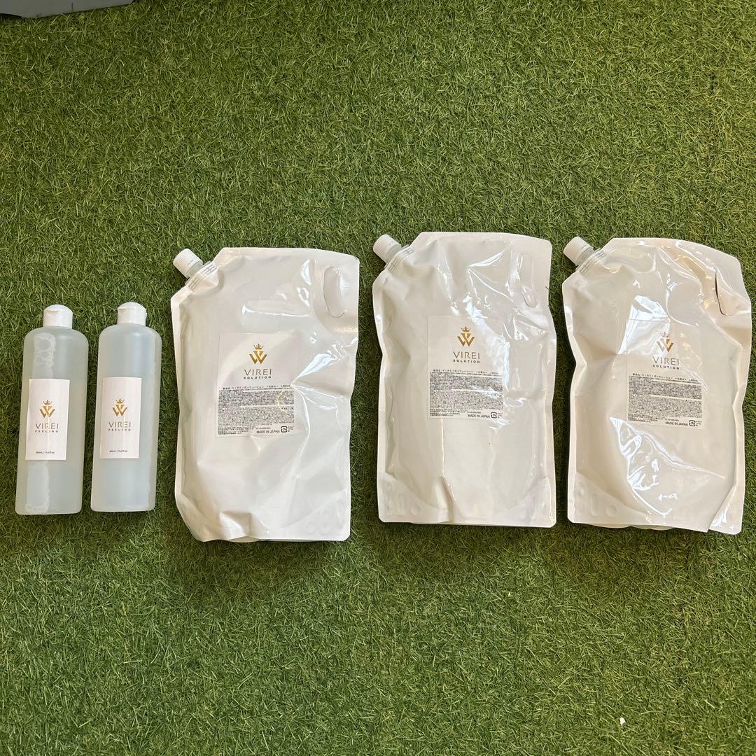 VIREI 美容液 1800ml x 3本 & ピーリング 500ml x 2本