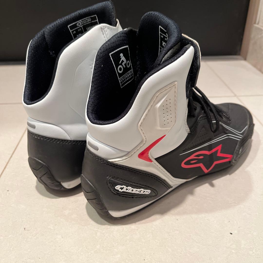 Alpinestars バイク用ブーツ ブラック/ホワイト/レッド 27.5cm