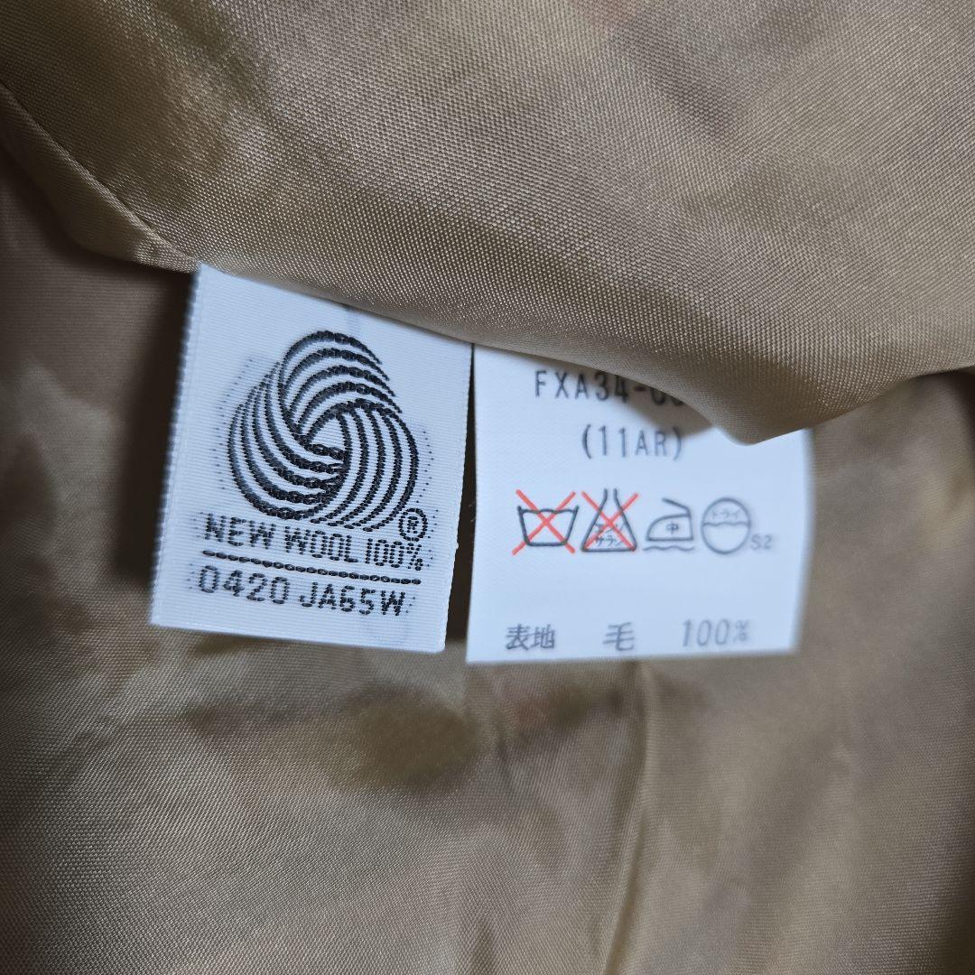 美品 BURBERRYS プリーツ フレア スカート ノバチェック柄 ウール