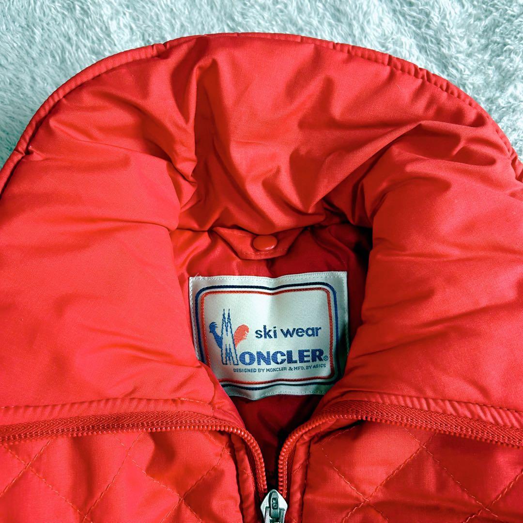 OLD MONCLER ski wear モンクレール スキーウェア レッド - メルカリ