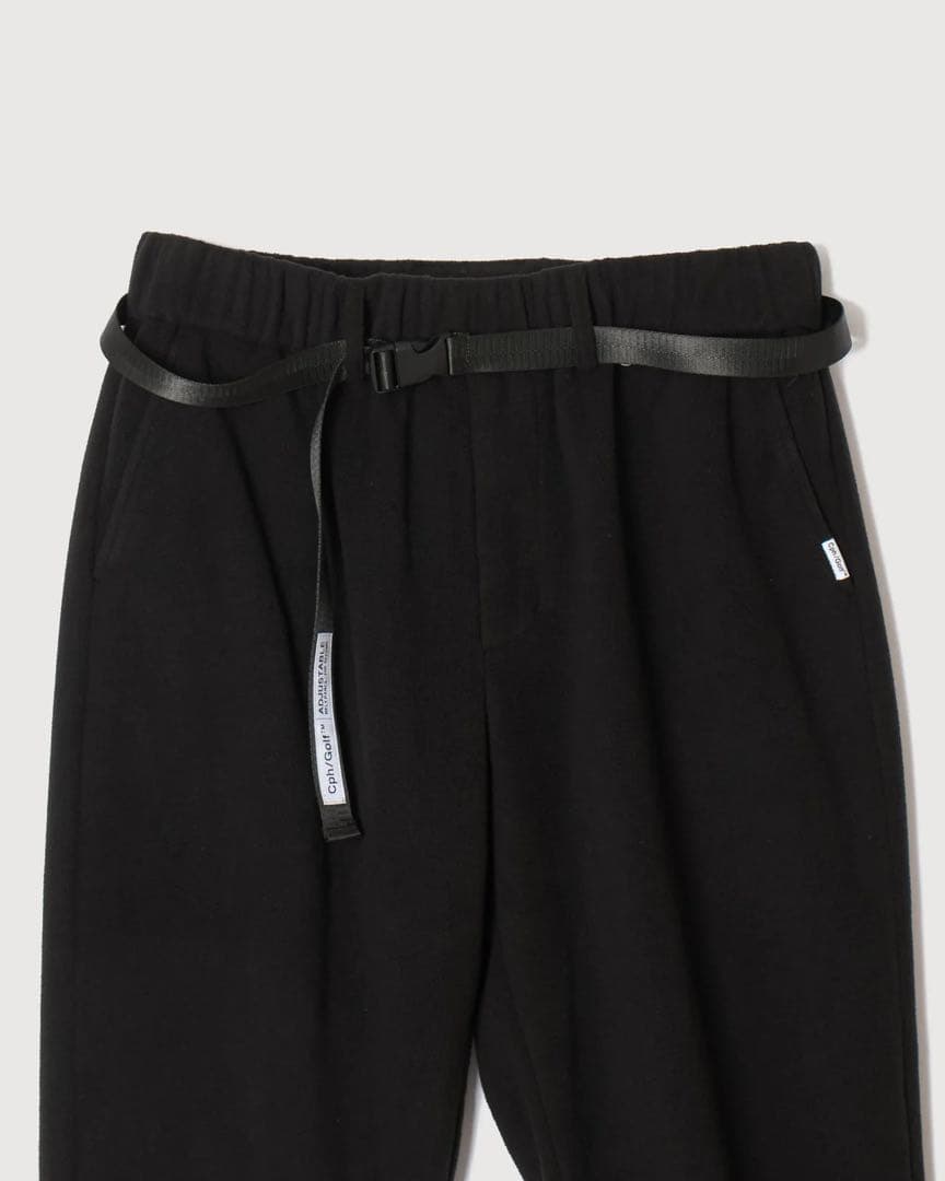 フォロー割引あり　完売品　キャプテンズヘルムゴルフ　フリースジョガーパンツ　黒M