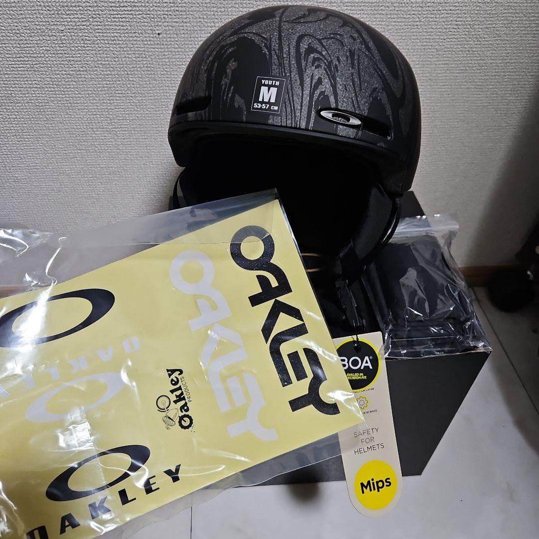 オークリー スノーボード スキー ヘルメットOAKLEY MTBlackSwir