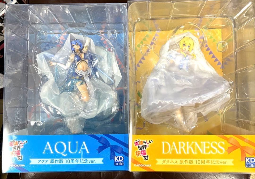 この素晴らしい世界に祝福を！ アクア ダクネス 原作版10周年記念 2体