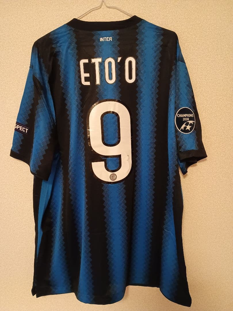 【CL王者 選手仕様】エトー インテル 10-11 オーセンティック 正規品