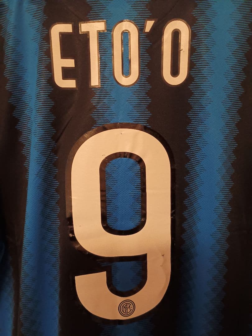 【CL王者 選手仕様】エトー インテル 10-11 オーセンティック 正規品