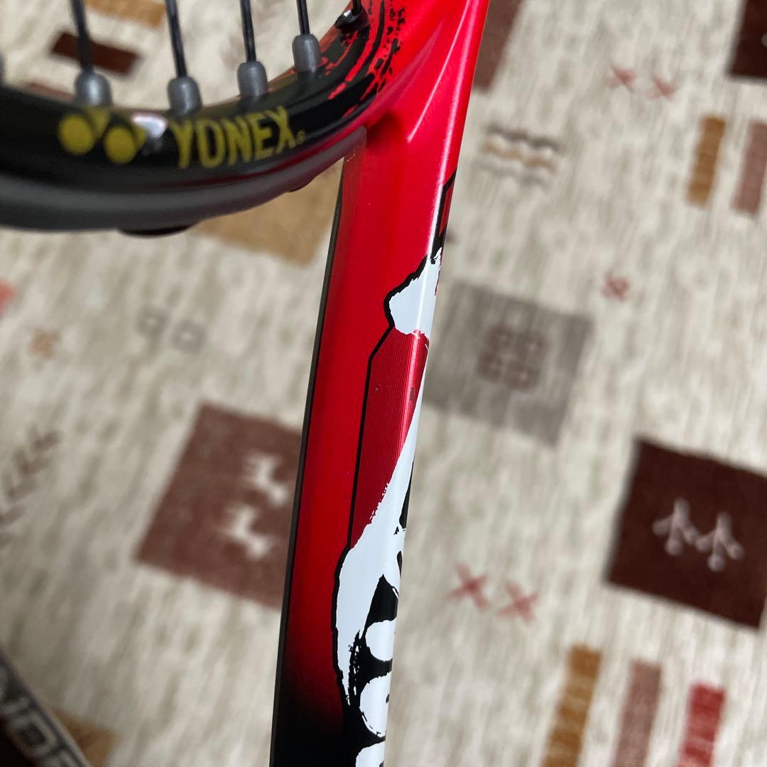 YONEX ナノフォース8Vレブ フレイムレッド UL1 美品 廃盤カラー - メルカリ