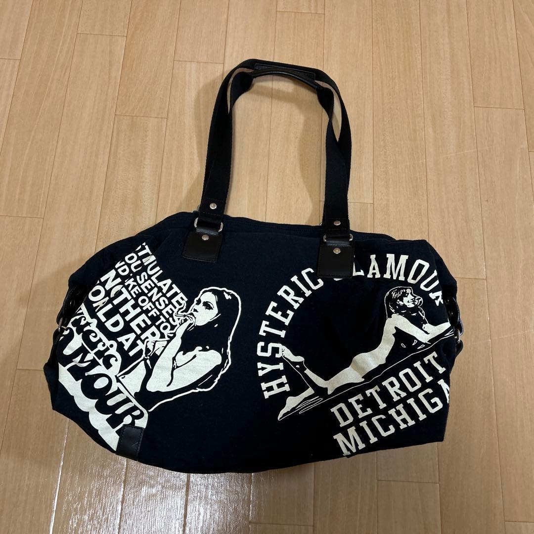 ヒステリックグラマー HYSTERIC GLAMOUR ボストンバッグ 新しい