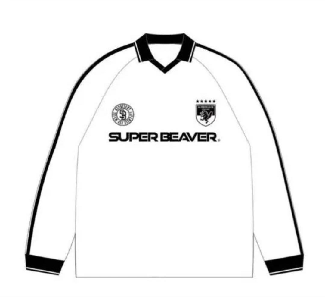 SUPER BEAVER SB サッカーシャツ ホワイトXL - メルカリ
