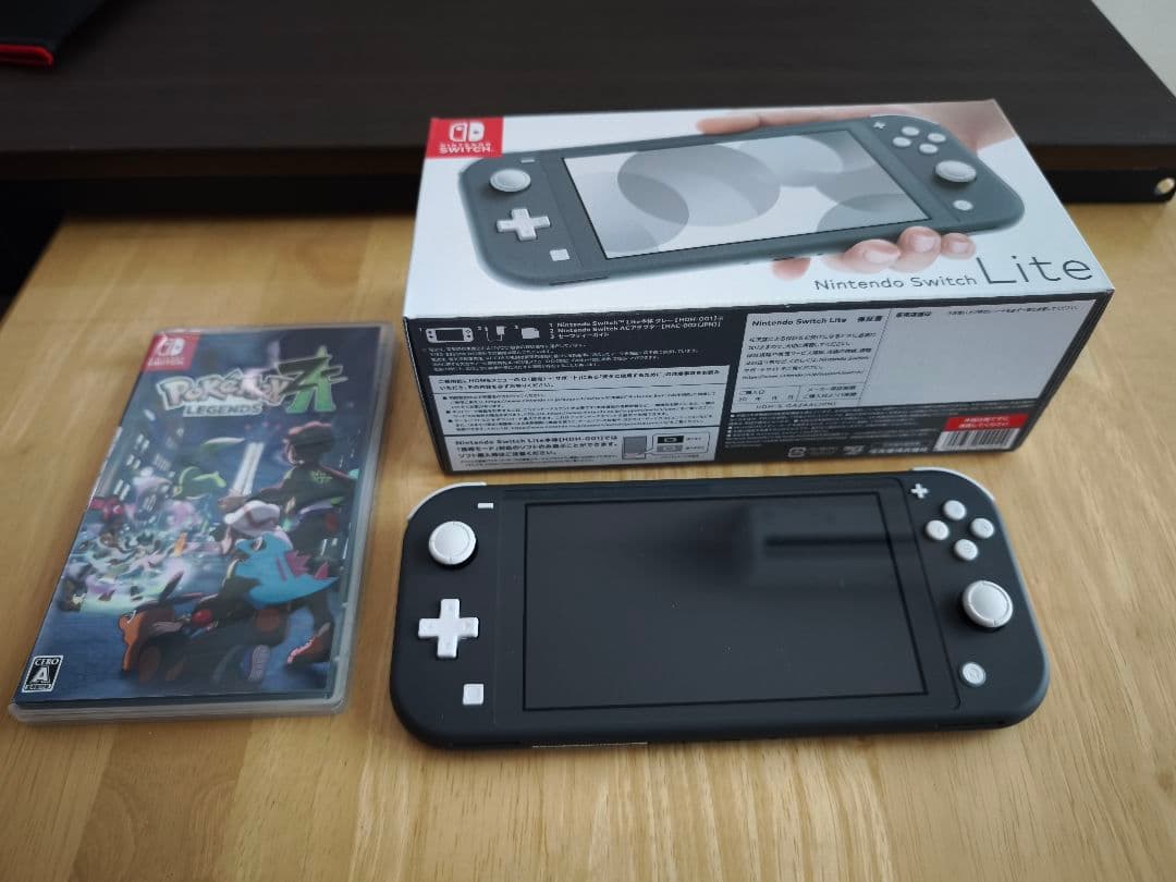 Nintendo Switch Lite グレー +Pokemon ZAの通販はau PAY マーケット
